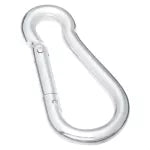 Gancho mosqueton de acero 3/8" x 3-1/8" (315 libras) galvanizado National Hardware N222-885