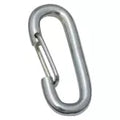 Gancho mosqueton seguro de alambre 5/16" x 1-3/4" (115 libras) galvanizado National Hardware N222-919
