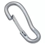 Gancho mosqueton seguro de alambre 5/16" x 2-1/4" (85 libras) galvanizado National Hardware N222-901