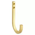 Gancho multiproposito Reed 4" oro cepillado National Hardware N337-905 (2 por paquete)