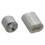 Gaza aluminio para cable de acero 3/32" aluminio National Hardware N283-887