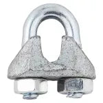 Gaza para cable de acero 1/8" galvanizado National Hardware N248-278