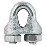 Gaza para cable de acero 3/16" galvanizado National Hardware N248-286