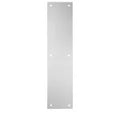 Placa de empuje para puerta 3-1/2" x 15" aluminio satinado National Hardware N270-504