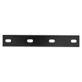 Platina de refuerzo 10" x 1.5" x 1/8" negro National Hardware N351-456