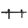 Riel para puerta corrediza 96" negro mate National Hardware N700-004
