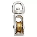 Roldana simple articulada 3/4" niquel National Hardware N243-576