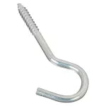 Tornillo ojo abierto 1/4" x 4-1/4" galvanizado National Hardware N220-863