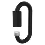 Union para cadena 1/8" negro National Hardware N820-114
