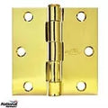 Bisagra de puerta 3” x 3” bronce pulido 512 National Hardware N400-021 (2 por paquete)