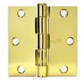 Bisagra de puerta 4” x 4" bronce pulido 512 National Hardware N400-027 (2 por paquete)