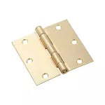 Bisagra de puerta 4” x 4" bronce satinado 512 National Hardware N400-039 (2 por paquete)