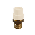 Adaptador agua caliente macho CPVC SCH40 con inserto metalico 18 mm (3/4")