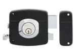 Llavin doble paso de sobreponer Rimlock 101 negro izquierda Fanal 91010-344