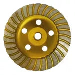 Copa diamantada 4-1/2" (115 mm) turbo Kualox KX-DD004