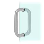 Tiradera tipo C 50 x 170 mm satinado US32D Yale 16586