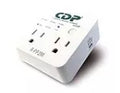 Protector de voltaje 2 tomas para microondas 1800W 15A 120VCA 350J CDP R-PP2M