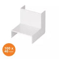 Angulo interno para canaleta 100 x 40 mm JSL AI10040B