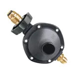 Regulador para gas 1 via con rosca baja presion con terminal 3/8" Foset RG-101 / 40709
