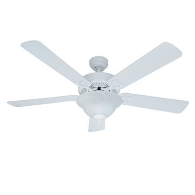 Ventilador de techo 5 aspas 52" para interior con luz blanco Classic Deluxe 21917