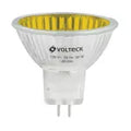 Bombillo halogeno GU5.3 MR16 50W 500lm amarillo Volteck JR-50A / 47256