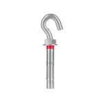 Anclaje expansivo 12 x 75 mm con tornillo ojo abierto Fiero TAE-12X70A / 47566 (2 por paquete)