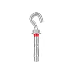 Anclaje expansivo 10 x 65 mm con tornillo ojo abierto Fiero TAE-10X60A / 47565 (4 por paquete)