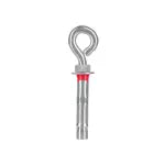 Anclaje expansivo 10 x 65 mm con tornillo ojo cerrado Fiero TAE-10X60C / 47561 (4 por paquete)