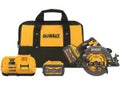 Sierra circular 7-1/4" inalambrica 60V 5800rpm Flexvolt Dewalt DCS578X2 (incluye cargador y 2 baterias)