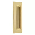 Tiradera empotrada rectangular laton brillante Hermex JALE-11 / 48991