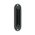 Tiradera empotrada ovalada negro mate Hermex JALE-62 / 47800