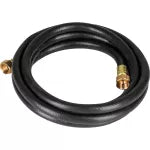 Manguera para gas PVC 3/8" x 3 metros con conexion negra Foset MGAN-30 / 40077