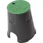 Caja de registro plastica con tapa Valve Box 6” (20 x 16 x 24 cm) Senkron