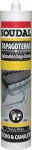 Sellador de polimeros sinteticos Tapagoteras aplicable bajo lluvia 450 gr Soudal 147332 (gris)