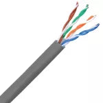Cable UTP CAT6A para interiores gris