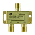 Distribuidor coaxial CATV splitter 1 entrada 2 salidas 2.3 GHz Pro Digital General Electric 33526