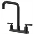 Griferia para fregadero de 8" negro mate Sena Pfister F036SENB