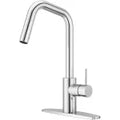 Griferia para fregadero monomando extraible cromo Sena Pfister F529SENC