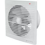 Extractor de aire 8" 28W para espacios de 20 m2 blanco Volteck EXA-8B / 46099