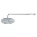 Cabeza de ducha redonda 250 mm (10") con brazo de pared cromo Riviera Foset R-311 / 45077