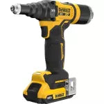 Remachadora 3/16” inalambrica 20V XR Dewalt DCF403D1 (incluye cargador y bateria 2Ah)