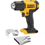 Pistola de calor inalambrica 20V con 2 modos de temperatura (288-530 °C) Dewalt DCE530B (NO incluye cargador y bateria)