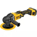 Esmeriladora 7" inalambrica 20V 800-2200rpm XR Dewalt DCM849P2 (incluye cargador y 2 baterias 5Ah)