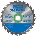 Disco TCT para sierra circular 7-1/4" para madera de corte rapido 60T Krino 270901843060