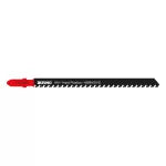 Hoja de sierra caladora HM 132 x 4 mm para plastico duro Krino 23630130 (3 por paquete)