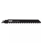 Hoja de sierra reciproca HM 240 x 12.7 mm para ladrillos Krino 23820125 (2 por paquete)
