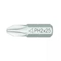 Punta para desatornillador phillips PH2 (largo 25 mm) Krino 61043020002 (2 por paquete)