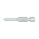 Punta para desatornillador plano TG 1-2 (largo 50 mm) Krino 61023085002 (2 por paquete)