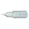 Punta para desatornillador plano TG1.2 (largo 25 mm) Krino 61021050002 (2 por paquete)