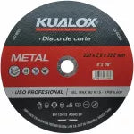 Disco de corte abrasivo para metal 9” (230 mm) x 2.0 mm Kualox KX-DC006